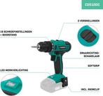 2dekans | VONROC Accuboormachine 20V – 19 schroefstanden +, Ophalen of Verzenden, Zo goed als nieuw