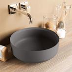 MONDIAZ COSS Waskom solid surface 36cm kleur DarkGrey /, Doe-het-zelf en Verbouw, Sanitair, Ophalen of Verzenden, Nieuw, Overige typen