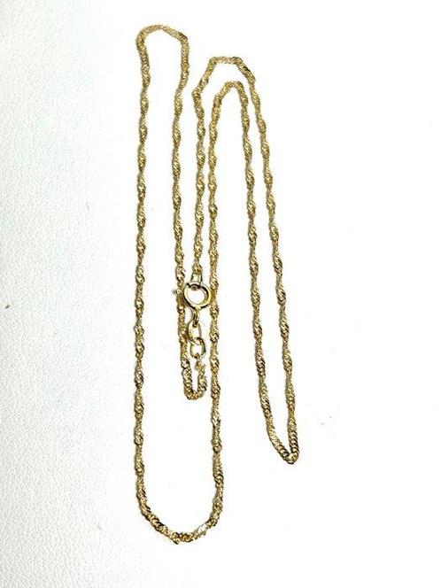 Zonder Minimumprijs - Halsketting - 18 karaat Geel goud, Sieraden, Tassen en Uiterlijk, Kettingen