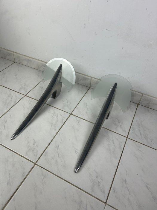 Taller Uno - Wandlamp (2) - Alien - Aluminium, Antiek en Kunst, Antiek | Lampen