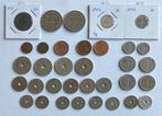 België. 1910-1934, Collection of Belgian 34 pcs coins, Postzegels en Munten, Munten | Nederland
