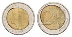 Nederland. 2 Euro 2001 with heart deformed (Zonder