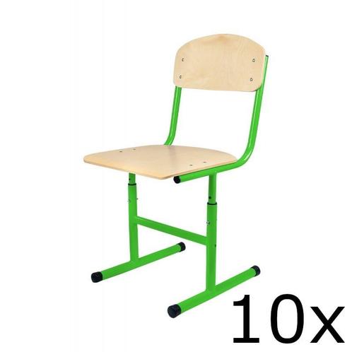 Schoolstoel | Groen | Hoogte Verstelbaar | Voor Kinderen, Zakelijke goederen, Horeca | Keukenapparatuur, Nieuw in verpakking, Verzenden