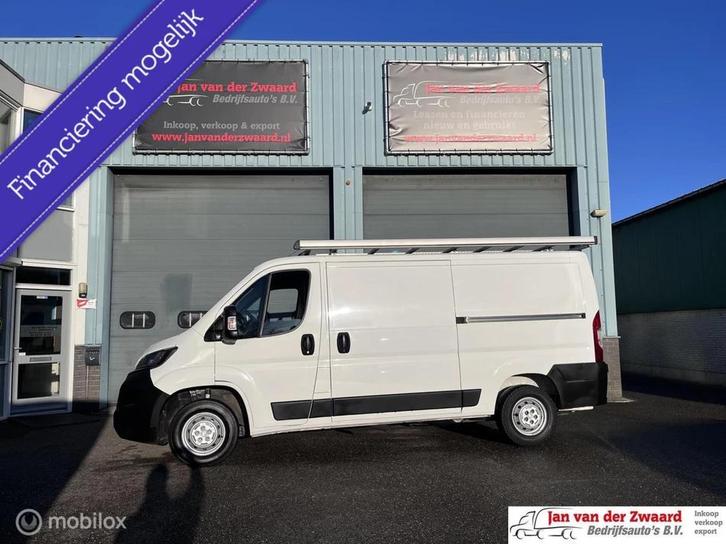 Zakelijke lease - Peugeot Boxer 330 2.2 BlueHDi 140 Lang H1, Auto's, Bestelauto's, Handgeschakeld, Financial lease, Peugeot, ABS