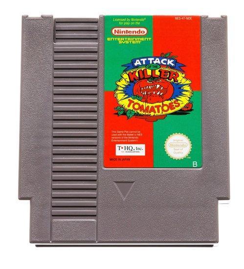 Attack of the Killer Tomatoes [Nintendo NES], Spelcomputers en Games, Games | Nintendo NES, Zo goed als nieuw, Ophalen of Verzenden
