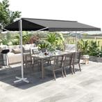 TRUUSK Standluifel Tuinluifel Met Knikarm Zwengel Patio Grij, Verzenden, Nieuw