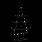 vidaXL Kerstdecoratie kerstboom 105 cm metaal zwart, Diversen, Verzenden, Nieuw