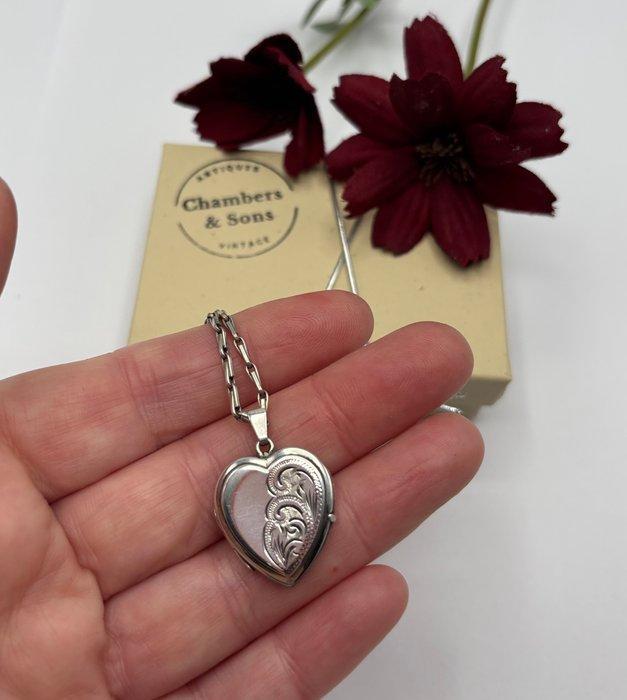 Zonder Minimumprijs - Medaillon Zilver, Sieraden, Tassen en Uiterlijk, Antieke sieraden