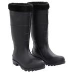 vidaXL Regenlaarzen met verwijderbare sokken maat 42 PVC, Verzenden, Nieuw