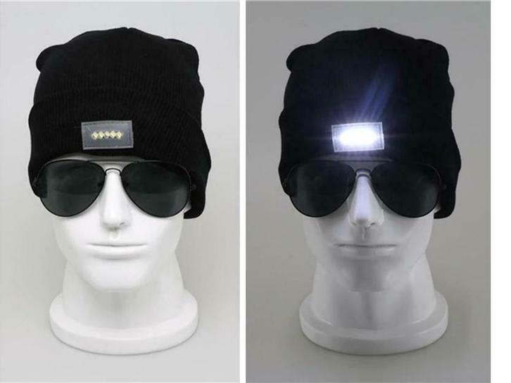 Muts Lichtgevend - LED - Warme muts, Kinderen en Baby's, Kinderkleding | Mutsen, Sjaals en Handschoenen, Jongen of Meisje, 158 t/m 164