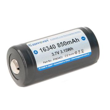 KeepPower 16340 850mAh (beschermd) 2 A Li-ion oplaadbare... beschikbaar voor biedingen