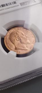 Australië. Edward VII (1901-1910). Sovereign 1908 P. NGC, Postzegels en Munten