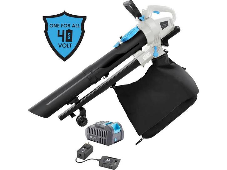 H-Ster Leo - Accu Bladblazer 40 Volt - 3 IN 1 Blazen zuigen, Huis en Inrichting, Woonaccessoires | Overige, Zo goed als nieuw