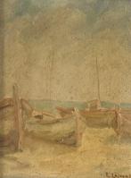 Scuola siciliana (XX) - Rimessa di barche