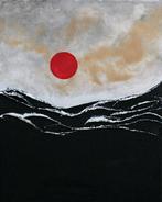 Monika Kwarciak - Dyptyk Takanabe i Tsuno - earth pigments