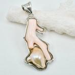Koraal - Zilver - Ketting met hanger, Nieuw