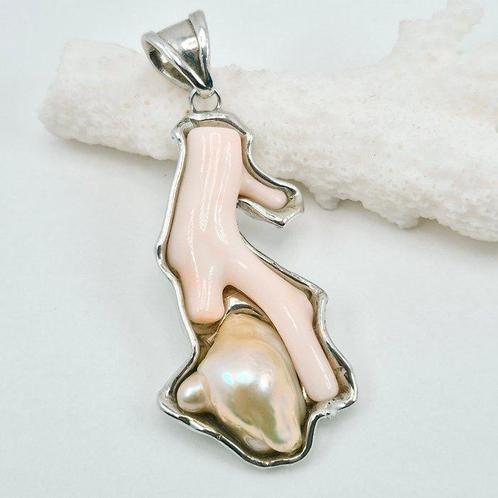 Koraal - Zilver - Ketting met hanger, Verzamelen, Dierenverzamelingen
