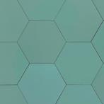 Vloertegel / wandtegel hexagon coimbra jade groen 17,5x20, Keramiek, Nieuw, Ophalen of Verzenden, 10 m² of meer