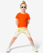 HEMA Kinder korte leggings rib ananassen - 2 stuks ecru, Verzenden, Nieuw