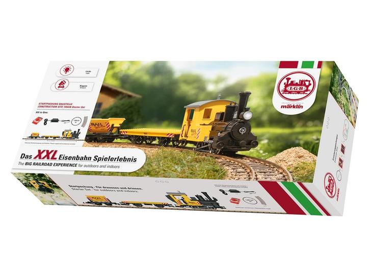 LGB 72504 Startset Baustelle 120 V USA - (04/2026), Hobby en Vrije tijd, Modeltreinen | Overige schalen, Overige typen, Nieuw