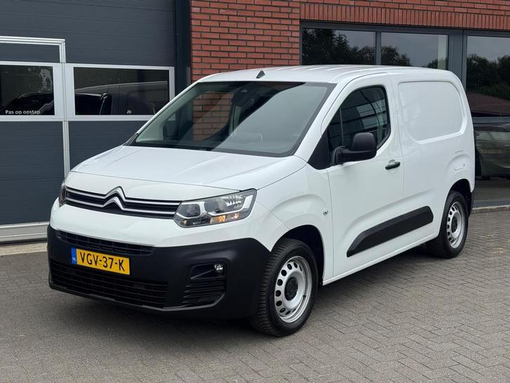 Citroën Berlingo 1.5 BlueHDI Automaat Cruise Navi Combo Part, Auto's, Bestelauto's, Dealer onderhouden, Lease, Automaat, Wit, Financial lease