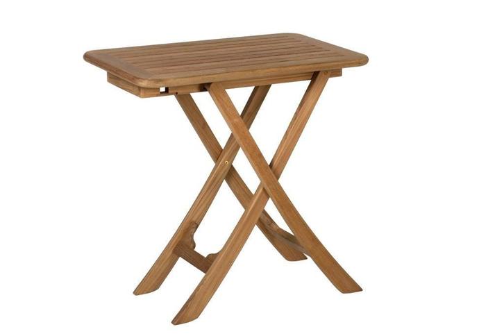Inklapbare Teaktafel Soleil 70x45cm, Watersport en Boten, Bootonderdelen, Nieuw, Zeilboot of Motorboot, Ophalen of Verzenden