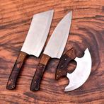 Keukenmes - Chefs knife - Hars, hout en D2-staal - Noord