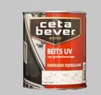 Cetabever Beits UV Dekkend Zijdeglans Zandsteengeel 702 - 0,, Doe-het-zelf en Verbouw, Verf, Beits en Lak, Verzenden, Nieuw
