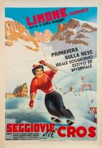 Carlo Prandoni - Limone Piemonte, Neve a tutto Maggio (linen