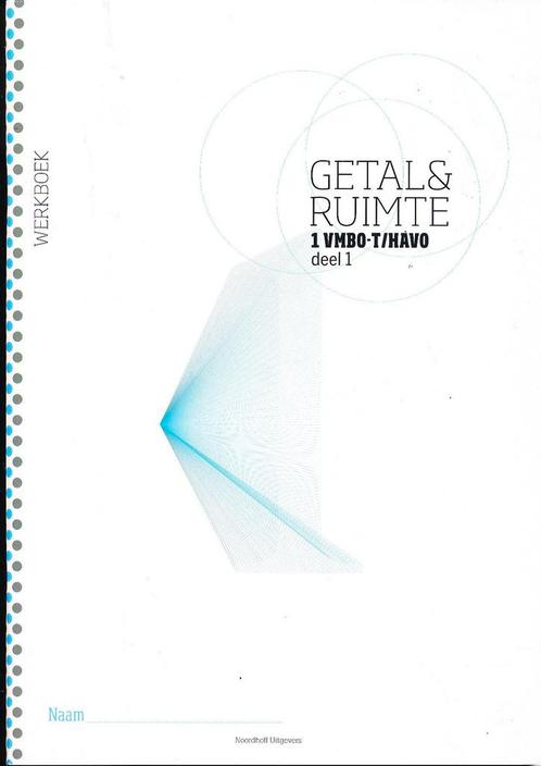 Getal en Ruimte 1 VMBO-T HAVO Werkboek deel 1 (per stuk), Boeken, Schoolboeken, Nieuw, Verzenden