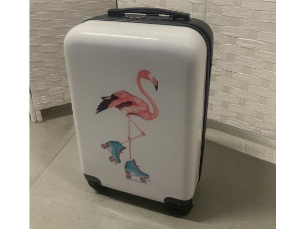 Veiling - Koffer handbagage flamingo skates, Sieraden, Tassen en Uiterlijk, Koffers, Nieuw