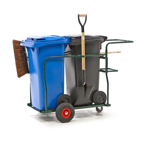 Gebruikte schoonmaakkarren bezemwagen compleet met, Doe-het-zelf en Verbouw, Containers, Ophalen of Verzenden
