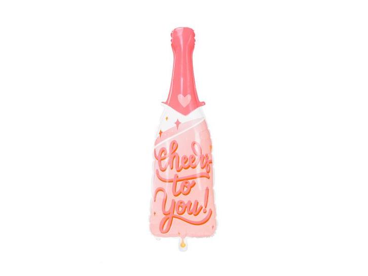 Helium Ballon Cheers To You Leeg 97cm, Hobby en Vrije tijd, Feestartikelen, Nieuw, Verzenden