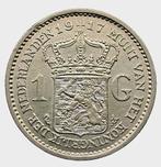 Nederland. Wilhelmina (1890-1948). 1 Gulden 1917  (Zonder
