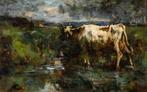 Jacques van Mourik (1879–1971) - Koe aan het Water (NO