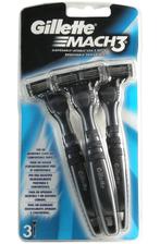 Gillette Mach3 Razors - 3 Stuks, Nieuw, Ophalen of Verzenden