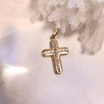 9 Krt. Hanger van een kruis (unisex, religieus), Sieraden, Tassen en Uiterlijk, Antieke sieraden, Ophalen of Verzenden, Goud