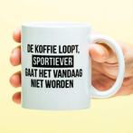 Mok De koffie loopt, Huis en Inrichting, Keuken | Servies, Verzenden, Nieuw