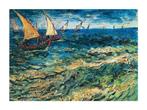 Kunstdruk Vincent Van Gogh - Seascape at Saintes-Maries, Huis en Inrichting, Verzenden, Nieuw