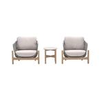 Garden Impressions Aberdeen lounge set 3-delig -grey sand, Verzenden, Nieuw