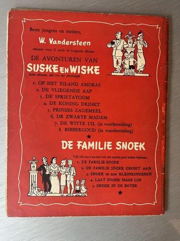 Suske en Wiske RV-6 - De zwarte madam - 1 Album - Eerste beschikbaar voor biedingen