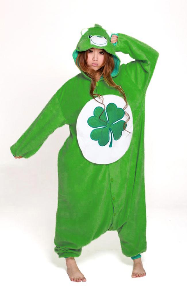 Onesie Troetelbeer Groen 110-116 Troetelbeertje Pak Kostuum, Kinderen en Baby's, Carnavalskleding en Verkleedspullen, Nieuw, 110 t/m 116