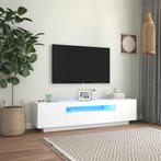 Tv-meubel LED wit | Tweedekansje | Ruimtebesparend!, Huis en Inrichting, 150 tot 200 cm, Nieuw, Ophalen of Verzenden, Minder dan 100 cm