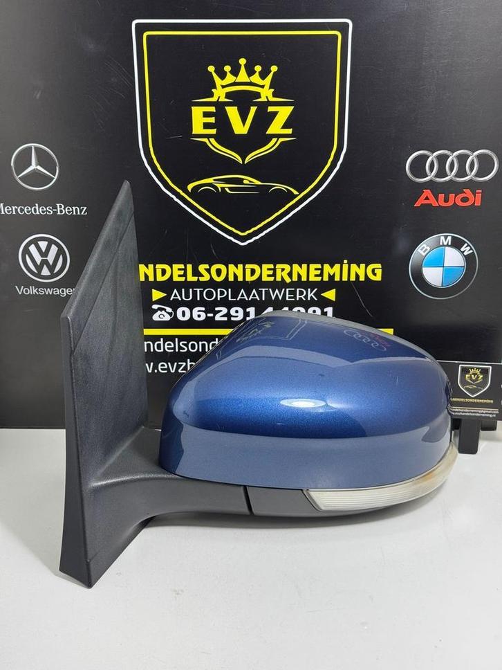 Ford Focus Station 2010 buitenspiegel links 212836367 blauw, Auto-onderdelen, Spiegels, Gebruikt, Ford