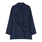 Pennyblack • donkerblauwe linnen blouse • 36 (IT42), Nieuw, Pennyblack, Maat 36 (S), Verzenden