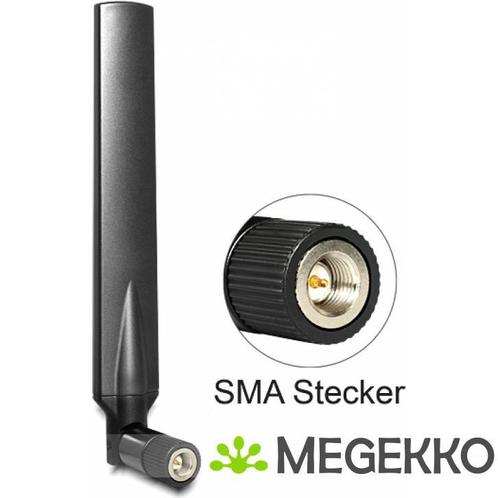 Delock 88451 LTE-antenne SMA-stekker 1 - 4 dBi, Computers en Software, Overige Computers en Software, Nieuw, Verzenden