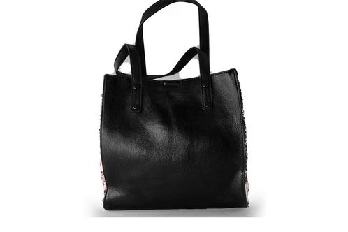 Ann Rocks Tas Zwart | 10% extra korting, Sieraden, Tassen en Uiterlijk, Tassen | Damestassen, Zwart, Zo goed als nieuw, Verzenden
