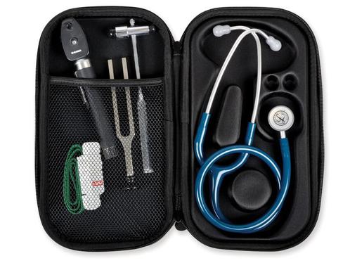 Hardcase opbergetui stethoscoop met extra opbergruimte zwart, Diversen, Verpleegmiddelen, Nieuw, Verzenden