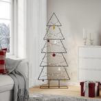 vidaXL Kerstdecoratie kerstboom 150 cm metaal zwart, Verzenden, Nieuw