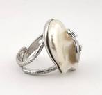 Parel - 925 zilver - Ring - perla edison, Nieuw